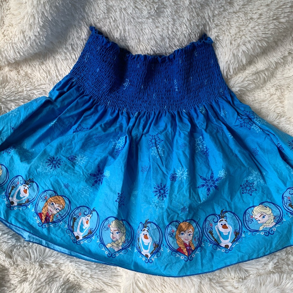 Handmade Frozen 2 Skirt/Strapless Top